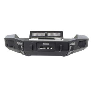Chevrolet Silverado 1500 Bumper - Front - Go Rhino - BR6 Winch-Ready - Textured Black - 2019